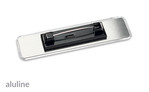 Namensschild aluline-plus® logo-print