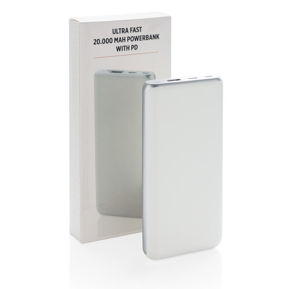Ultraschnelle 20.000 mAh Powerbank mit PD