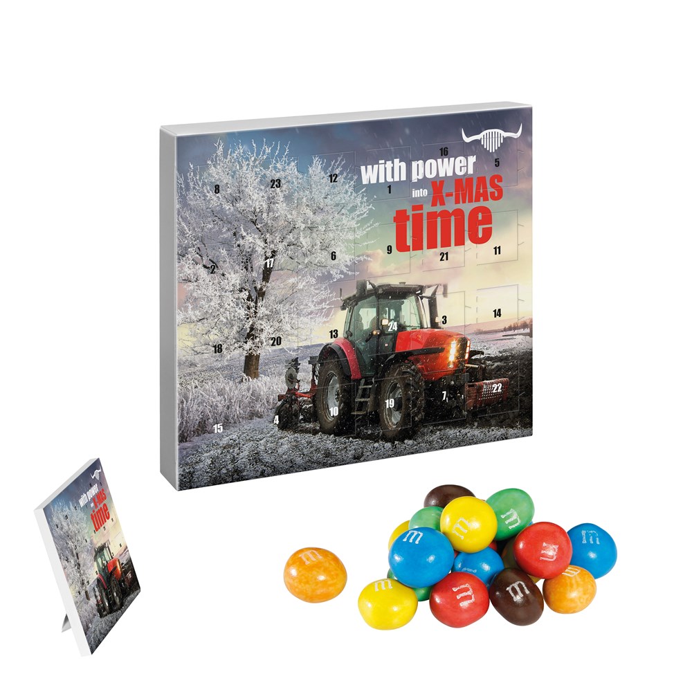reinpapier® Mini-Adventskalender mit M&M'S® Crispy