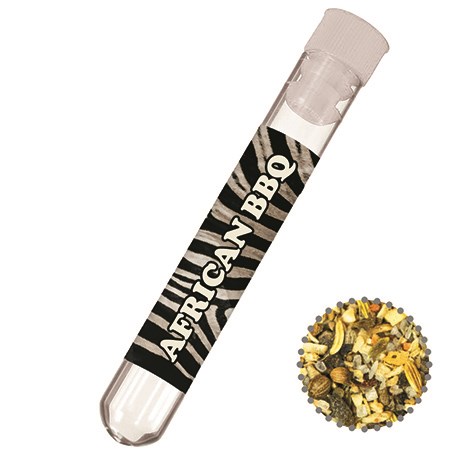 Gewürzmischung African BBQ, ca. 5g, Reagenzglas