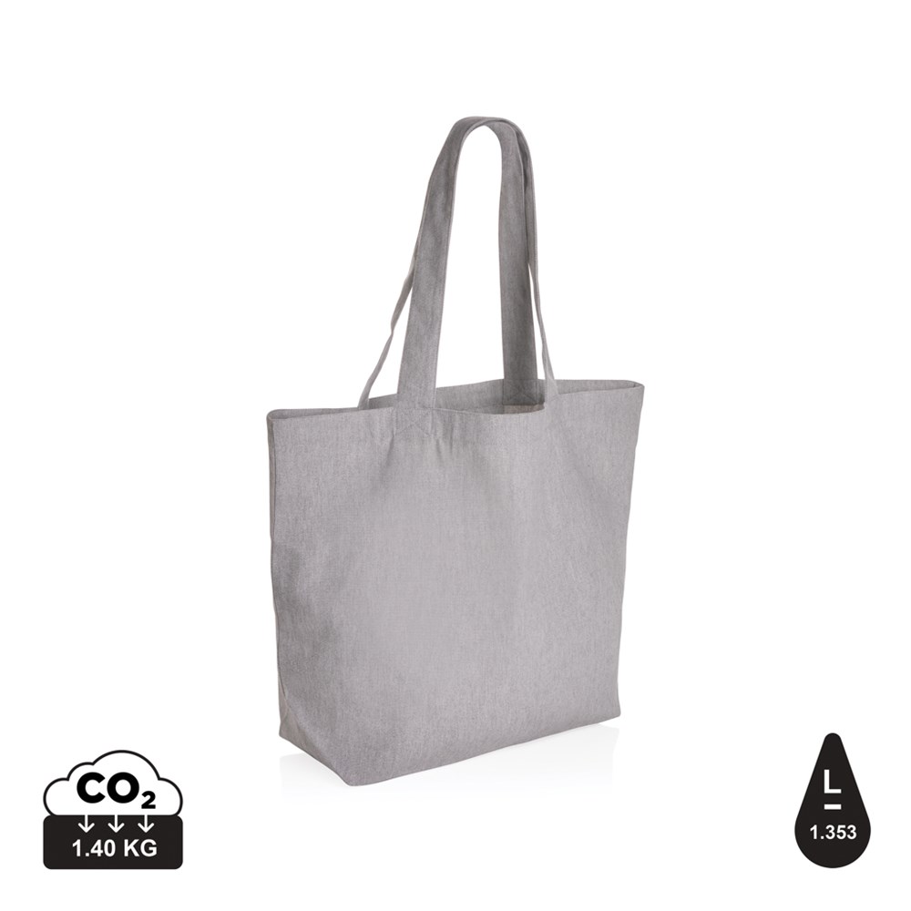 Impact Aware™ 240g/m² rcCanvas Shopper + Tasche, ungefärbt