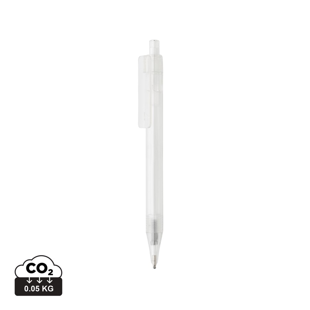 GRS rPET X8 transparenter Stift