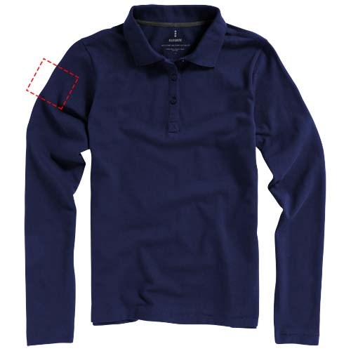 Oakville Langarm Poloshirt für Damen