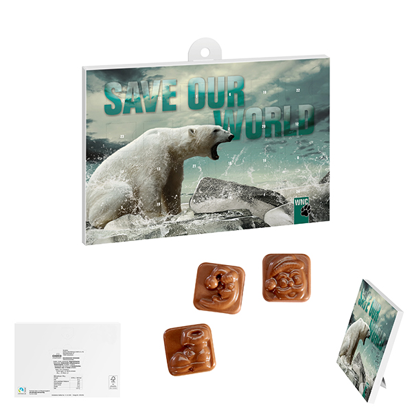 A5-Schoko-Adventskalender