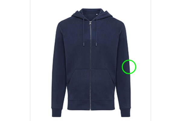 Iqoniq Abisko Zip-Kapuzenpullover aus recycelter Baumwolle