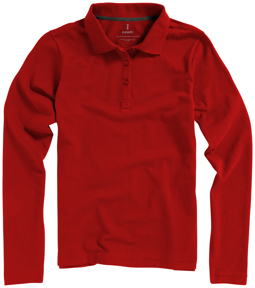 Oakville Langarm Poloshirt für Damen