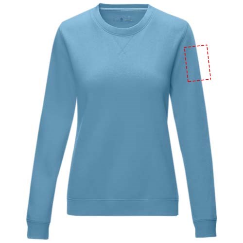 Jasper Pullover mit Rundhalsausschnitt aus GOTS- und GRS-zertifiziertem Bio-Material für Damen