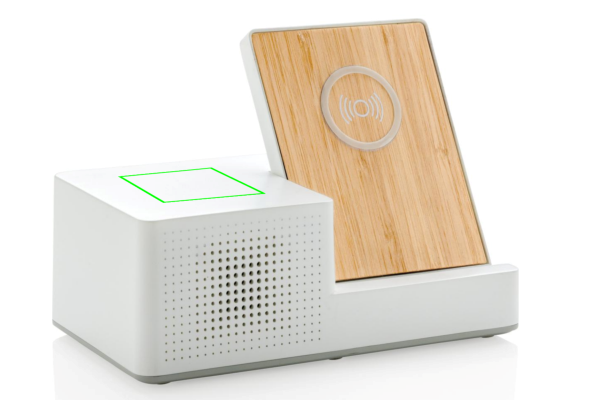 Ontario 5W Wireless Charger und Lautsprecher