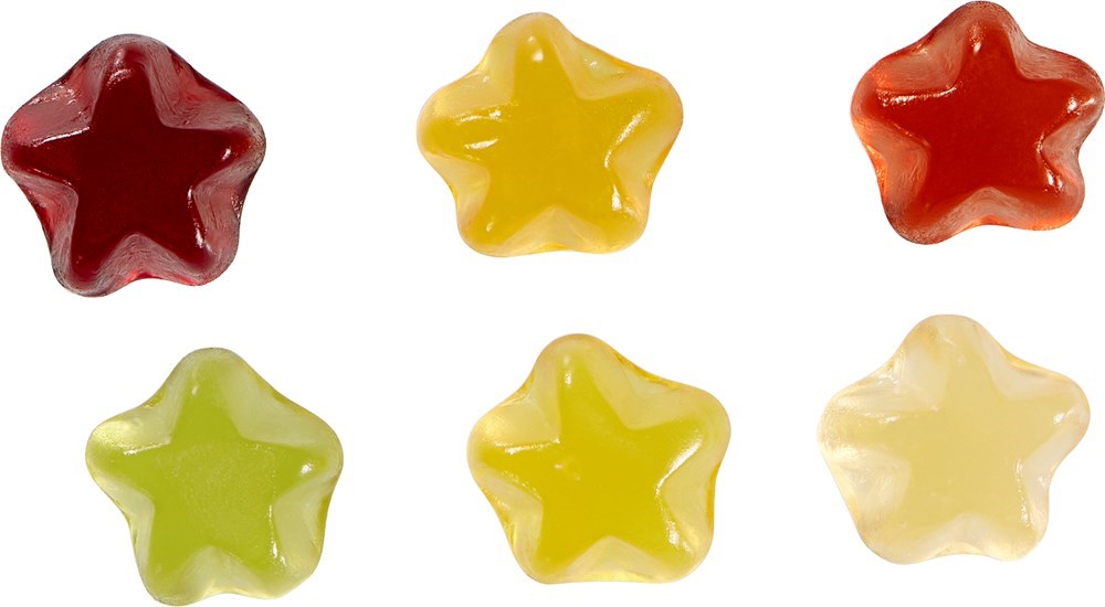 Fruchtgummi STANDARD 10 g, im kompostierbaren Tütchen