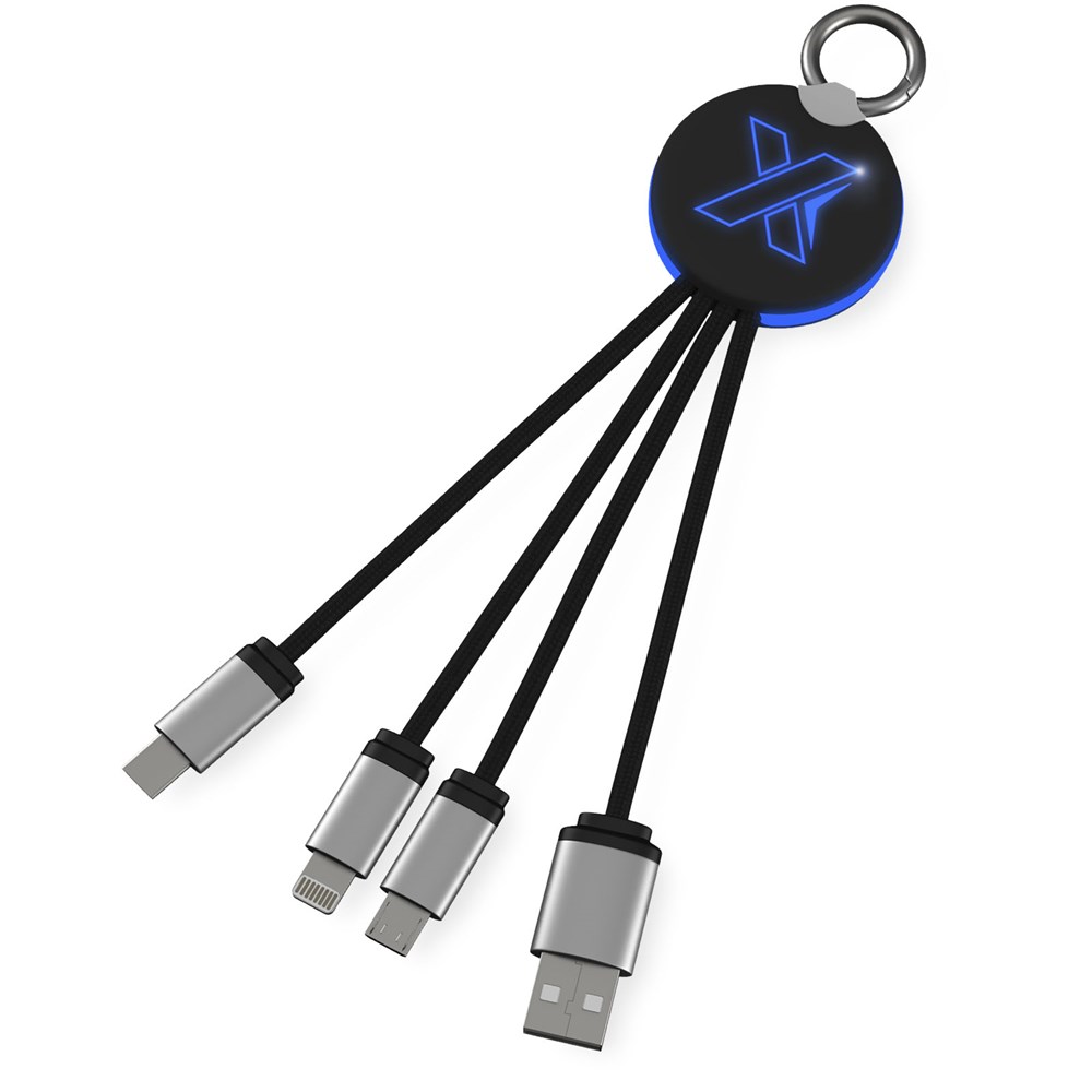 SCX.design C16 Kabel mit Leuchtlogo