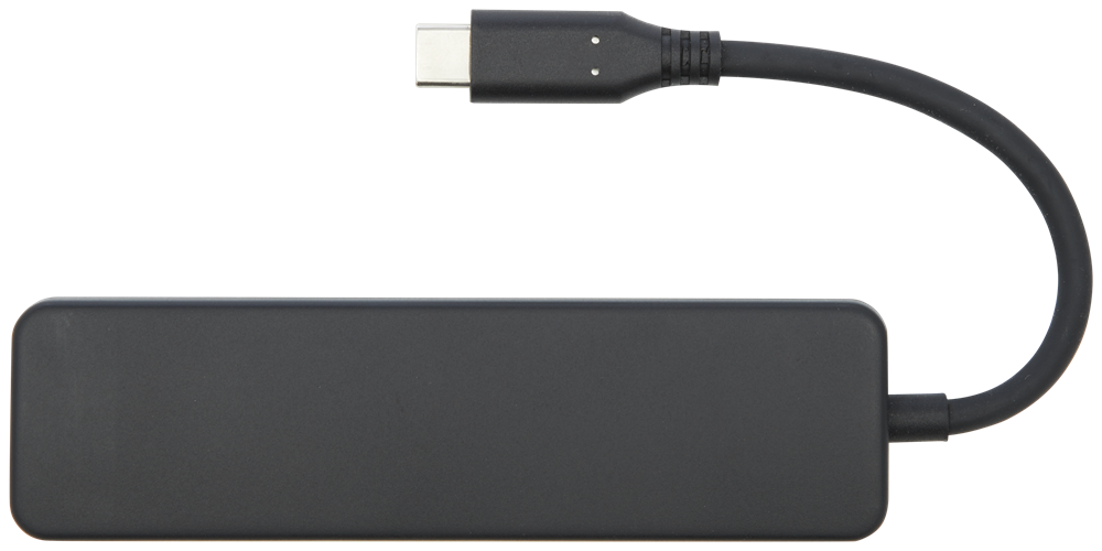 Loop Multimedia-Adapter aus recyceltem RCS Kunststoff USB 2.0-3.0 mit HDMI-Anschluss