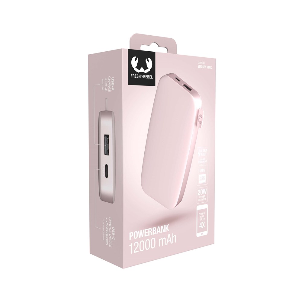 Fresh 'n Rebel Powerbank 12000 mAh USB-C