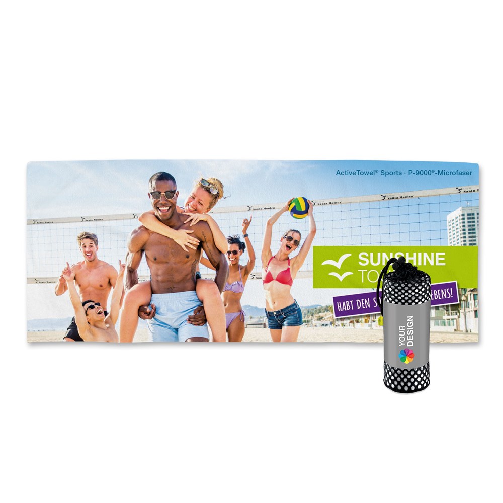 ActiveTowel® Sports mit individueller Papierbanderole, All-Inclusive-Paket