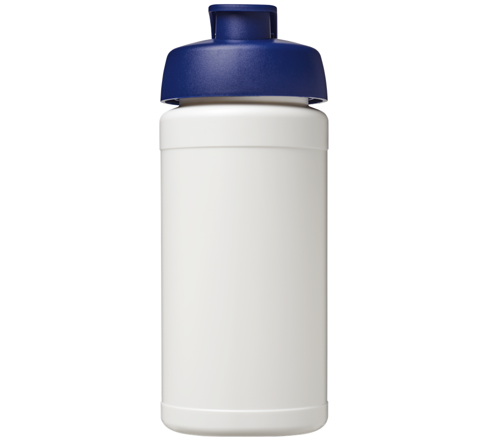 Baseline 500 ml recycelte Sportflasche mit Klappdeckel