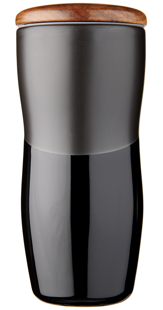 Reno 370 ml doppelwandiger Keramikbecher