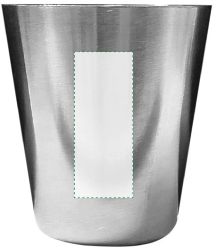 Flachmann Set aus Edelstahl Brittany