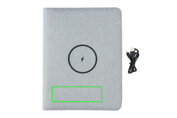 Air 5W Wireless Charging Notizbuch A5 mit 5000 mAh Powerbank