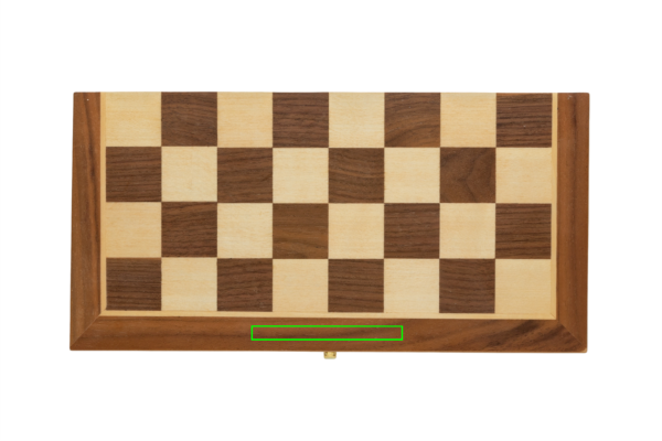 Faltbares Schachspiel aus Holz