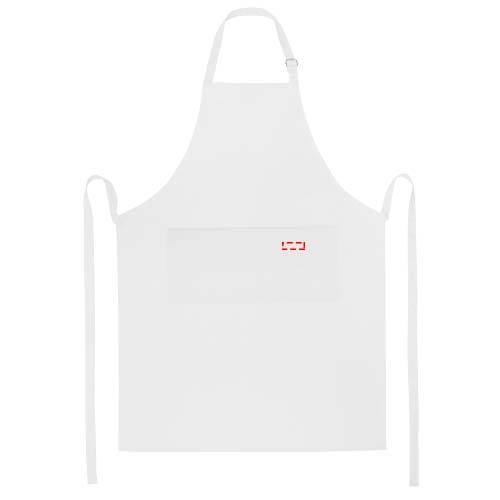 Andrea 240 g/m² Schürze mit verstellbarem Nackenband