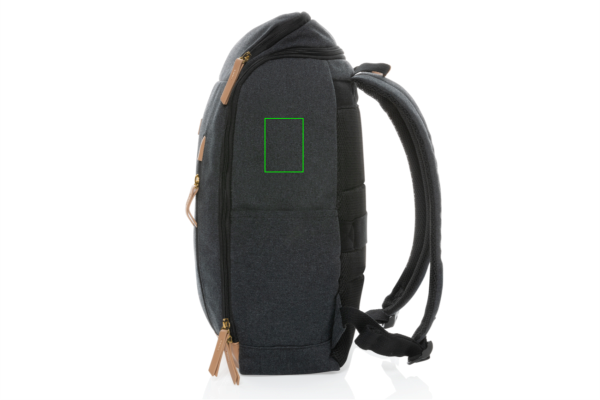 Impact AWARE™ 16 oz. r recyceltem canvas 15" Laptop-Rucksack