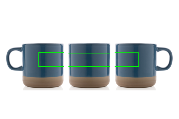 Becher aus glasiertem Keramik