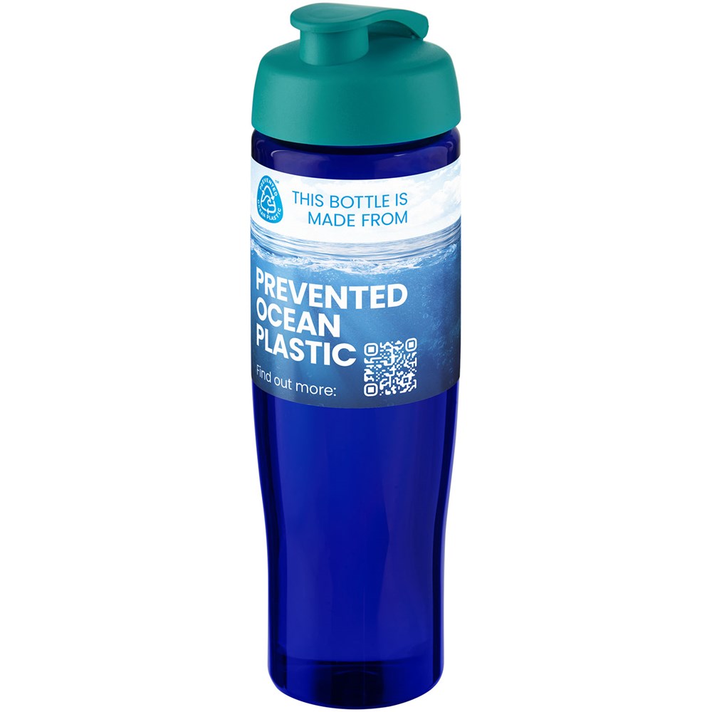 H2O Active® Eco Tempo 700 ml Sportflasche mit Klappdeckel