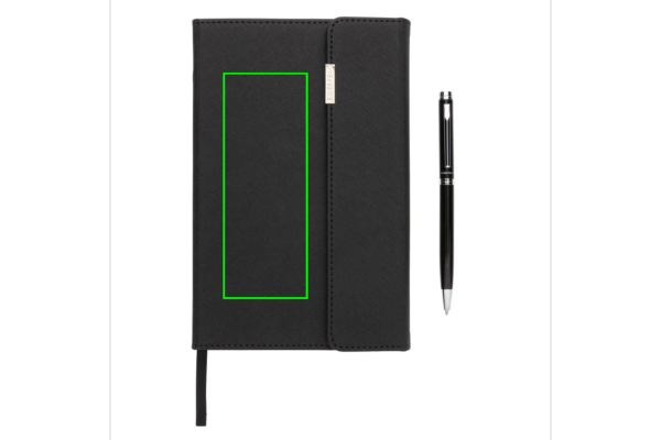 Swiss Peak Deluxe A5 Notizbuch mit Stift