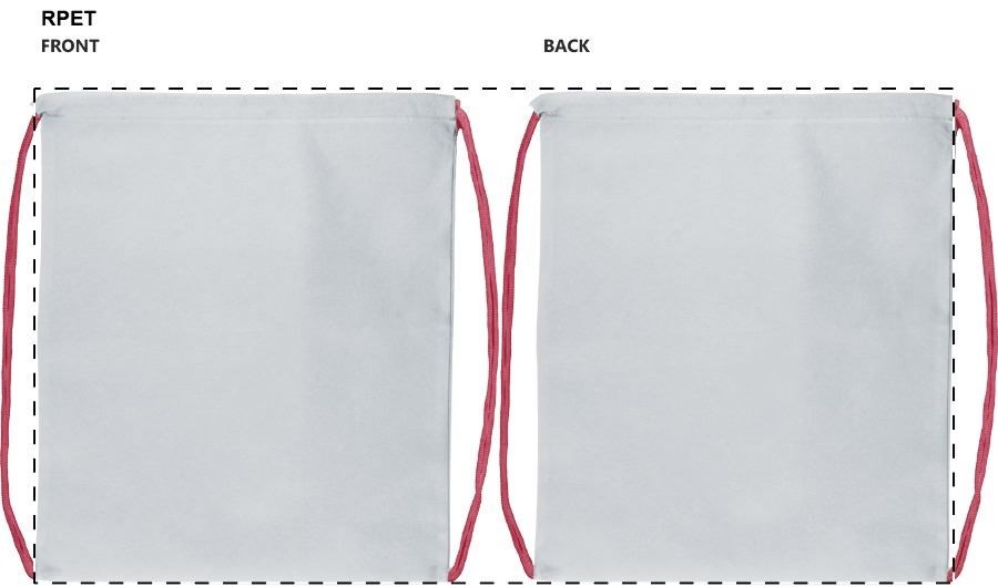 CreaDraw RPET - individueller Turnbeutel