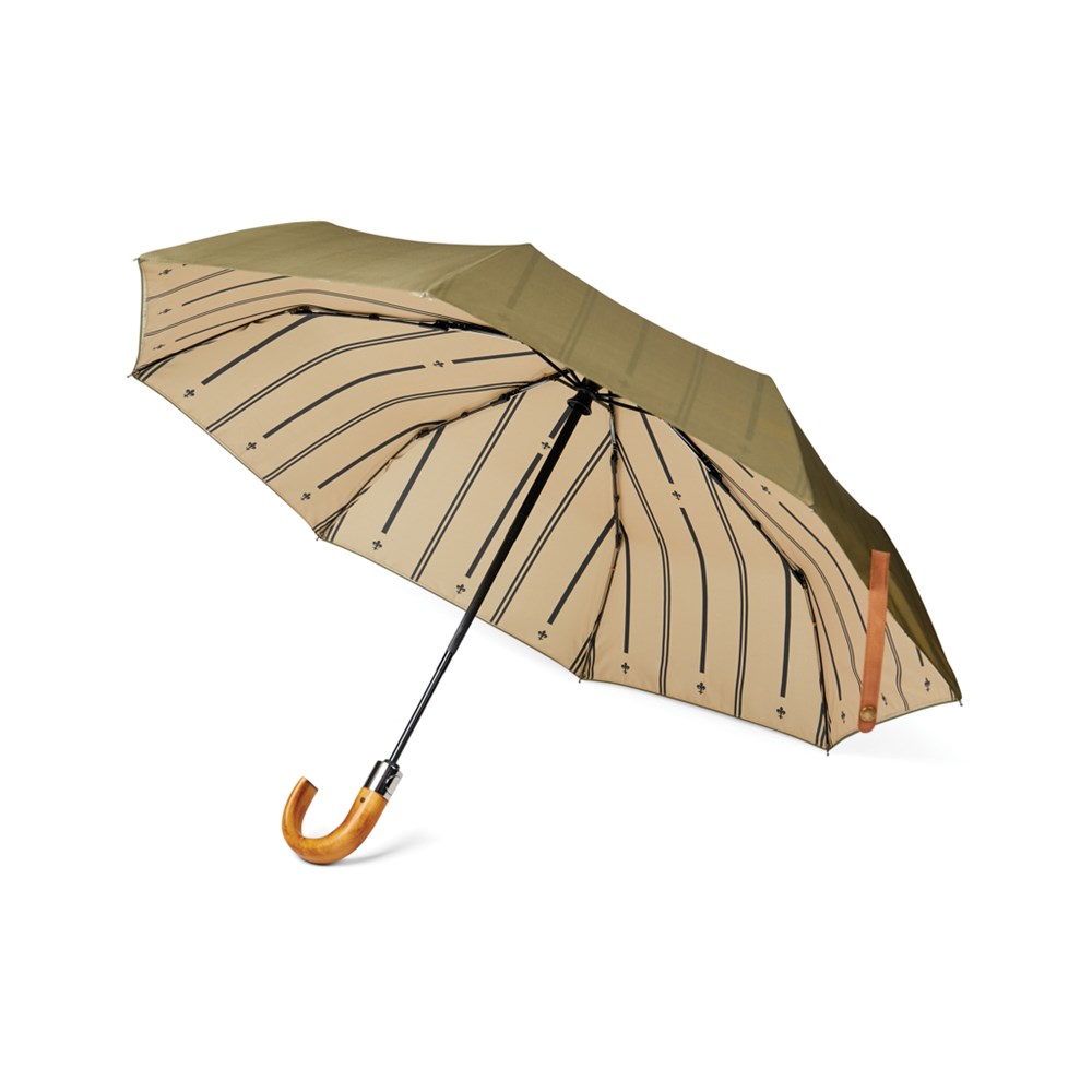VINGA Bosler AWARE™ 21" faltbarer Schirm aus recyceltem PET
