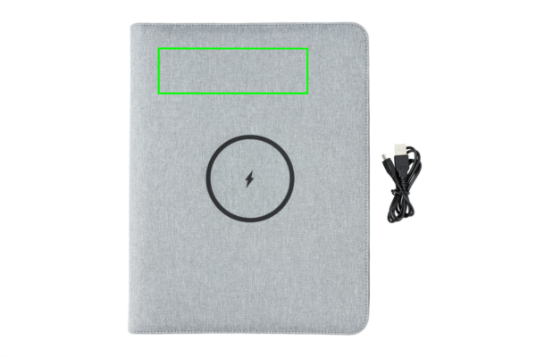 Air 5W Wireless Charging Notizbuch A5 mit 5000 mAh Powerbank