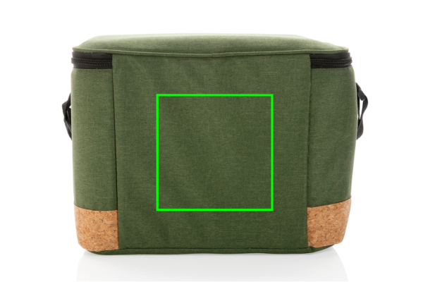 Impact AWARE™ XL RPET Two-Tone Kühltasche mit Korkdetail