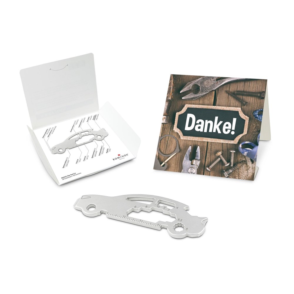 ROMINOX® Key Tool im Motiv-Mäppchen Danke