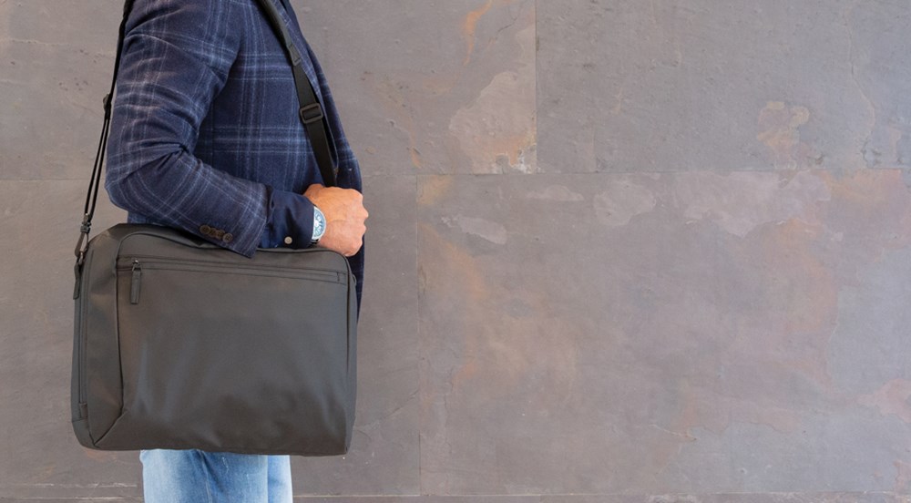 Fashion schwarze 15,6" Laptoptasche, PVC-frei
