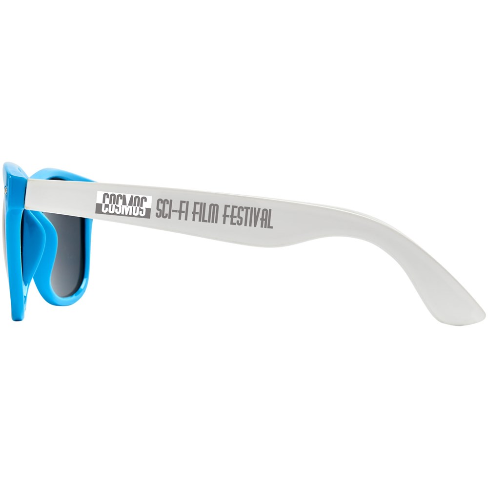 Sun Ray Sonnenbrille mit weißen Bügeln