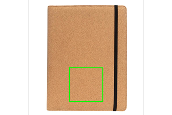 Deluxe Kork Portfolio A4 mit Stift