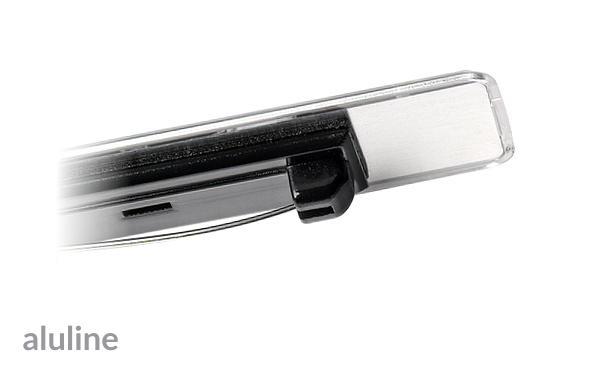 Namensschild aluline-plus® logo-print