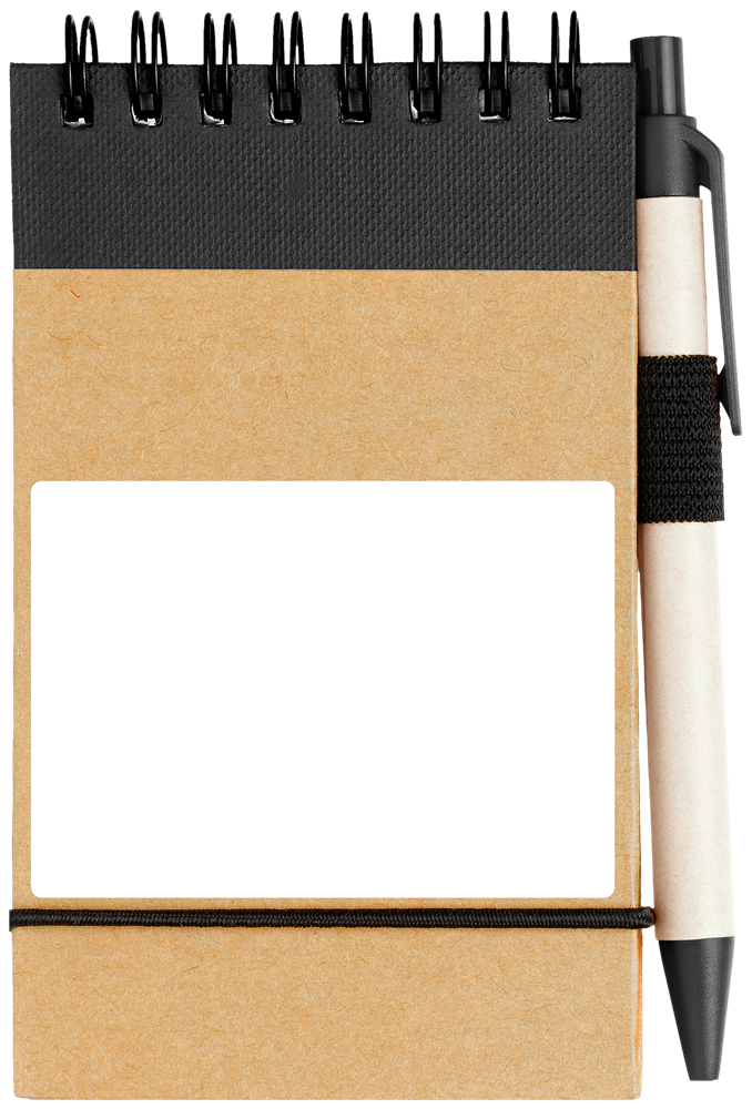 Zuse A7 Recycling Notizblock mit Stift