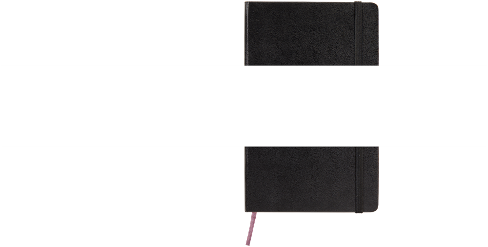 Moleskine Classic Hardcover Notizbuch Taschenformat – blanko