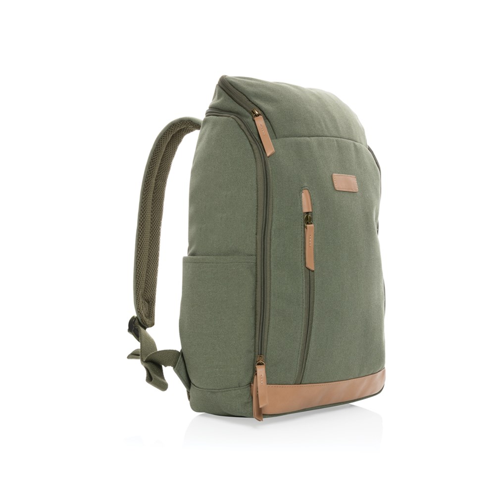 Impact AWARE 16 oz. r recyceltem canvas 15" Laptop-Rucksack