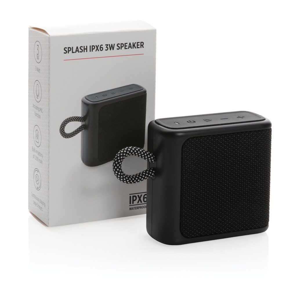 Splash IPX6 3W Lautsprecher
