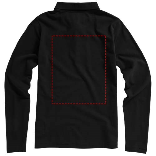 Oakville Langarm Poloshirt für Damen