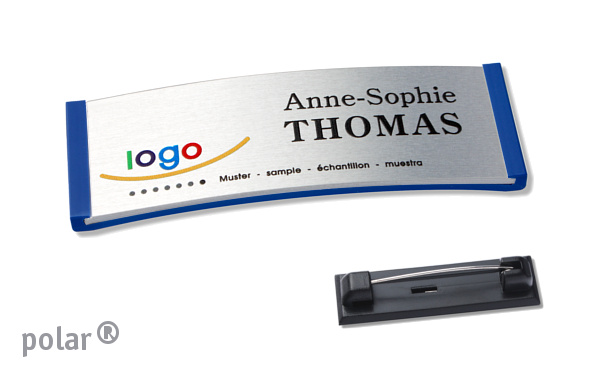 Namensschild polar® alu-complete Namensschild polar® alu-complete