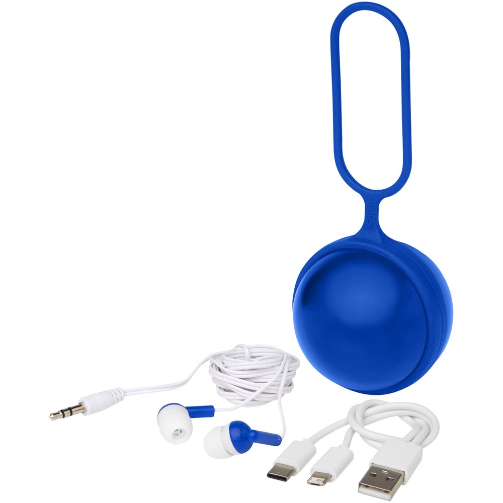 Simba 3-in-1-Ladekabel und Ohrhörer