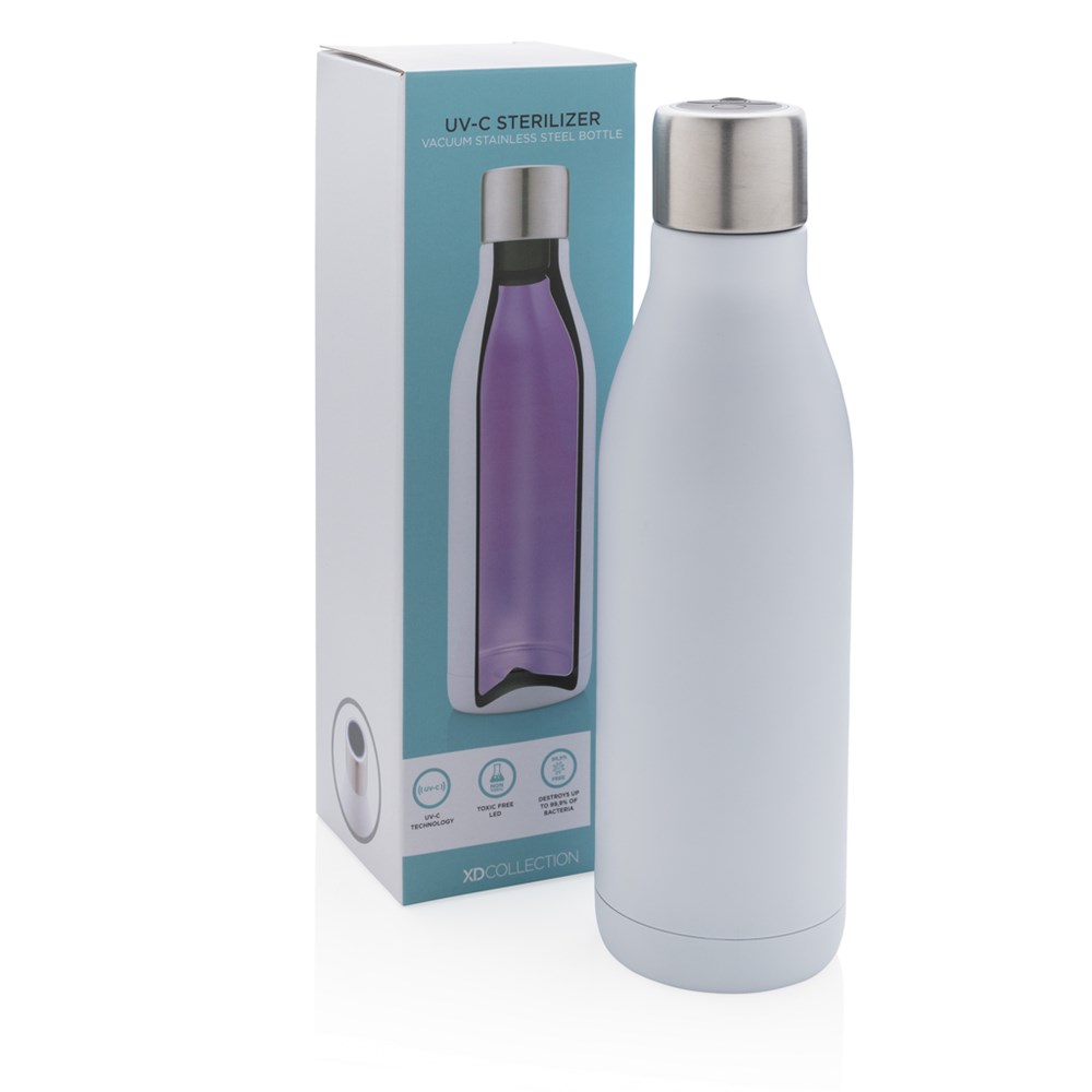 Vakuum Stainless Steel Flasche mit UV-C Sterilisator
