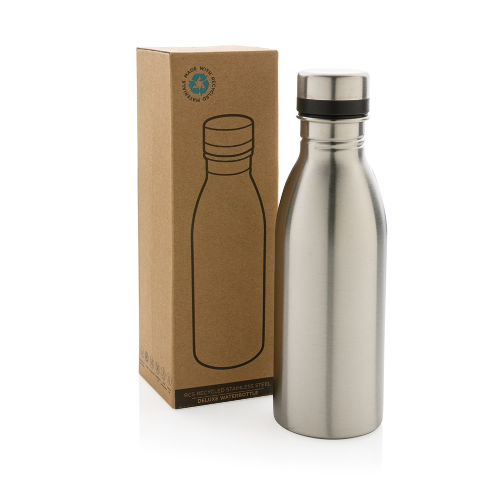 Deluxe Wasserflasche aus RCS recyceltem Stainless-Steel