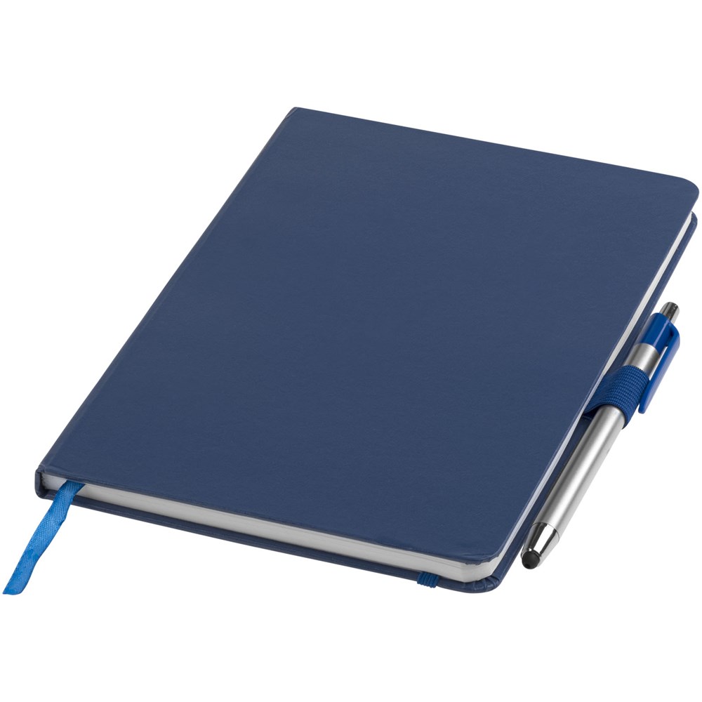 Crown A5 Notizbuch mit Stylus Kugelschreiber