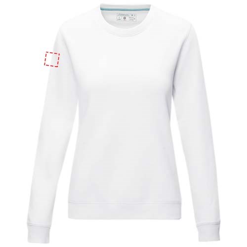 Jasper Pullover mit Rundhalsausschnitt aus GOTS- und GRS-zertifiziertem Bio-Material für Damen