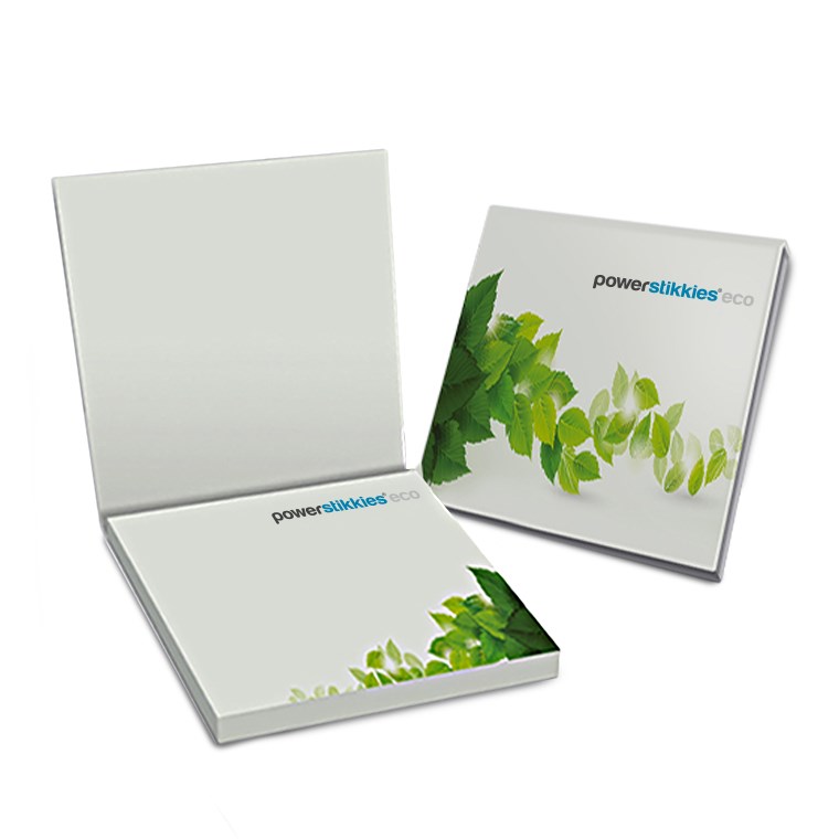 Recycling Haftnotizen im Kartonumschlag powerstikkies eco