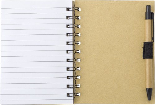 Ringbuch mit Kugelschreiber Niall