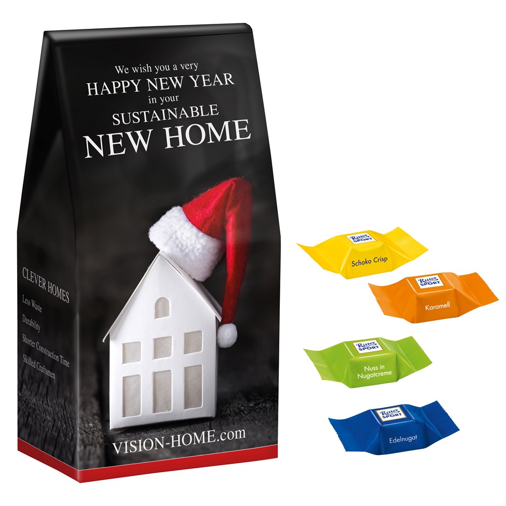 Maxi-Promo-Pack mit Ritter Sport Schokowürfel